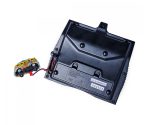 Minimasina RC cu telecomanda VW T1 Bus Flower Power, Lumina LED,  2.4Ghz, Lungime 4 cm, Scara 1:87, 8+ - imagine 8