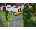 Minimasina RC cu telecomanda VW T1 Bus Flower Power, Lumina LED,  2.4Ghz, Lungime 4 cm, Scara 1:87, 8+ - imagine 12