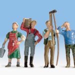 Set figurine HO Viticultori
