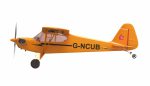Avion RC cu telecomanda SKYLARK, Gyroscop care stabilizeaza zborul, Lungime 46 cm, Anvergura 65 cm, 2.4Ghz, 5 canale, Flip 360, RTF, 14+ - imagine 2