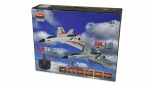 Avion RC cu telecomanda J-1, Gyroscop care stabilizeaza zborul, Lungime 42 cm, Anvergura 33.5cm, 2,4GHz, 3 canale, RTF, 14+ - imagine 7
