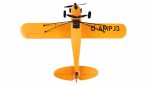 Avion RC cu telecomanda Piper J-3 Cup, Gyroscop care stabilizeaza zborul, Lungime 35.6 cm, Anvergura 50.5 cm, 2,4GHz, 3 canale, RTF , 14+ - imagine 6