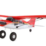Avion RC cu telecomanda MAULE M7, Gyroscop care stabilizeaza zborul, Lungime 37 cm, Anvergura  51cm, 2.4 GHz, 4 canale, Lumina LED, RTF, 14+