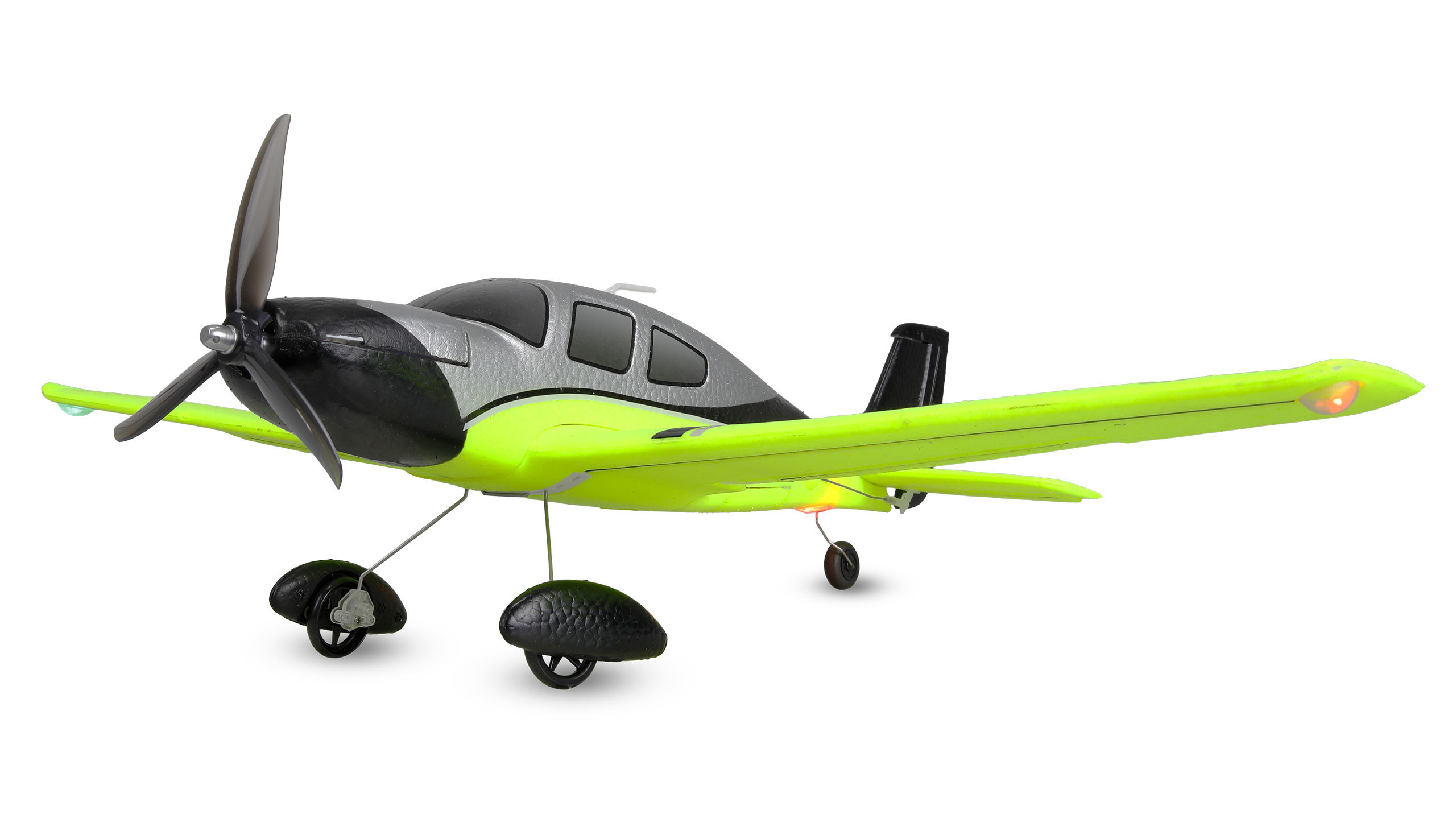 24151 Avion RC cu telecomanda Cirrus SR22, Gyroscop care stabilizeaza zborul, Lungime 39 cm, Anvergura 52 cm, 2,4GHz, 4 canale, Lumina LED, RTF, 14+ - imagine 1