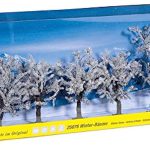 Set 7 pomi de iarna, pentru modelism, 8-10 cm