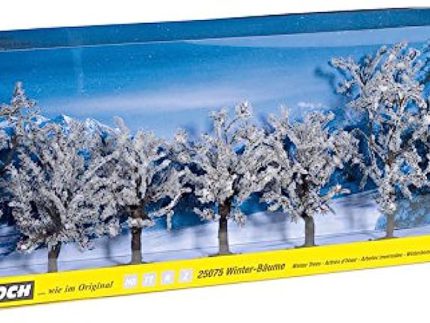 Set 7 pomi de iarna, pentru modelism, 8-10 cm
