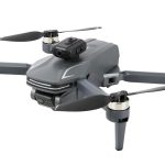 Drona mini cu telecomanda AMXFLIGHT X4KPRO, Gyroscop care stabilizeaza zborul, Autodecolare, Autoaterizare, 2.4Ghz, Camera 4k, 2 acumulatori, RTF, 14+