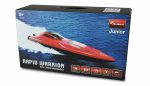 Barca RC cu telecomanda Rapid Warrior, Lungime 42 cm, 2,4 GHz, Viteza 30 km/h, Raza 120m, Racire pe apa, RTR, 8+ - imagine 9