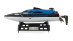 Barca RC cu telecomanda Blue Barracuda V3, Lungime 35 cm, 2,4 GHz, Viteza 25 km/h, Raza 150m, LED, Racire pe apa, RTR, 8+ - imagine 2