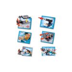 Set constructie Pinguinii din Madagascar - Atacul salupei - imagine 4