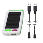 Incarcator solar universal cu acumulator si lanterna