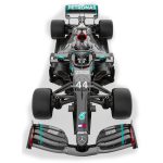 Masina RC cu telecomanda Mercedes-AMG W11 EQ Performance Formula 1, Lungime 47 cm, Scara 1:12, 2.4Ghz, 6+ - imagine 7