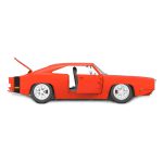 Masina RC cu telecomanda Dodge Charger R/T 1970, usi care se deschid manual, sunet, lumina LED, 2.4Ghz, Scara 1:16 - imagine 7