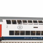 Start set trenulet electric PIKO digital "Tren de calatori",cu locomotivă electrică Clasa 186 si 2 vagoane de calatori ,SNCB, Epoca VI, Controler Wlan