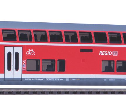 Vagon capat tren supraetajat, cls. 2, DB Regio, Epoca VI