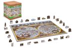 Puzzle din lemn The Nova Terrarum Antique, 1000 piese, Dimensiune 51.9 cm x 37.5 cm, 14+ - imagine 4