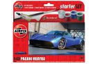 Kit de construit auto Pagani Huayra, Scara 1:43, vopsea, pensula si adeziv incluse - imagine 2