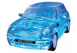 Kit de construit Mini Cooper, transparent 1:32 Puzzle Fun 3D