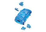 Kit de construit Mini Cooper, transparent 1:32 Puzzle Fun 3D - imagine 4