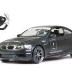 Masina RC cu telecomanda BMW M3 sport negru, Lungime 33 cm, Scara 1:14, 2.4 Ghz, Lumina Led fata/spate, 6+