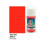 Vopsea acrilica pe baza de apa, Rosu Lucios, 20 ml
