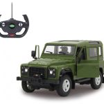 Masina RC cu telecomanda Land Rover Defender, Lungime 29 cm, Scara 1:14, 2.4 Ghz, Lumini LED fata, 6+