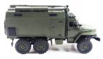 Camion RC cu telecomanda, militar Ural B36, Lungime 42 cm, Scara 1:16, 6WD, 2.4GHz, RTR, 8+ - imagine 11